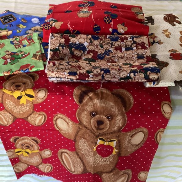 Teddy Bear Fabrics - Picture 1 of 7